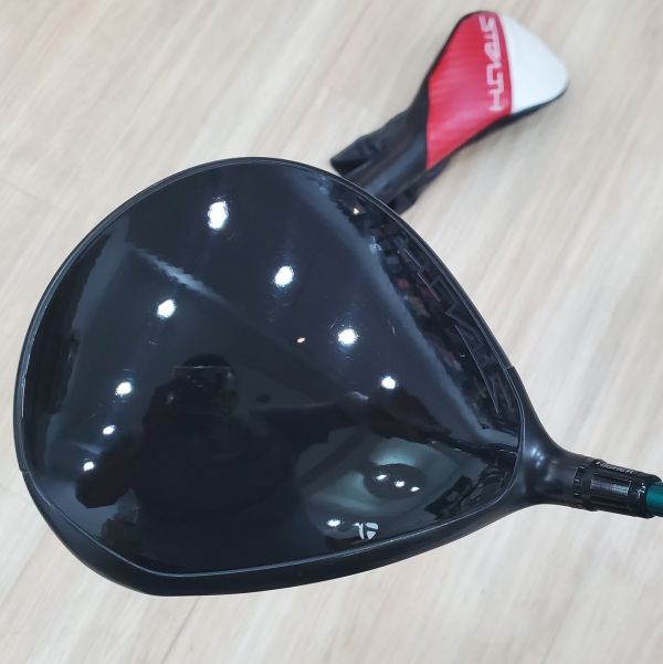 二手美品TaylorMade STEALTH2 PLUS 9°開球木桿 搭配特注SPEEDER NX ɢʀᴇᴇɴ 𝟨𝟢-ꜱ 66.5 S桿身 