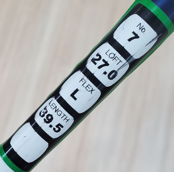 二手超美品 女生 女用Mizuno efil ᴘᴜʀᴘʟᴇ 27° 7號球道木桿 搭配原廠 L桿身 