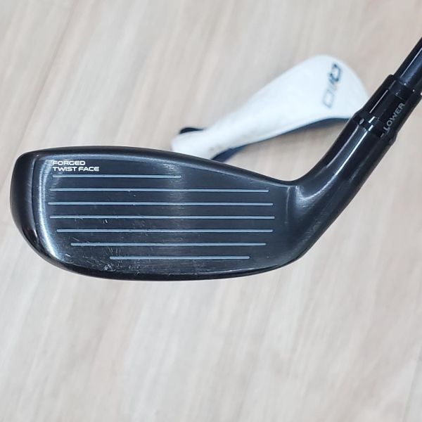 二手超美品TaylorMade Qi10 ᴛᴏᴜʀ(巡迴賽版) ʀᴇꜱᴄᴜᴇ 19.5° 3號小雞腿 搭配Diamana ꜱɪʟᴠᴇʀ ᴛᴍ𝟩𝟢 77 S桿身 