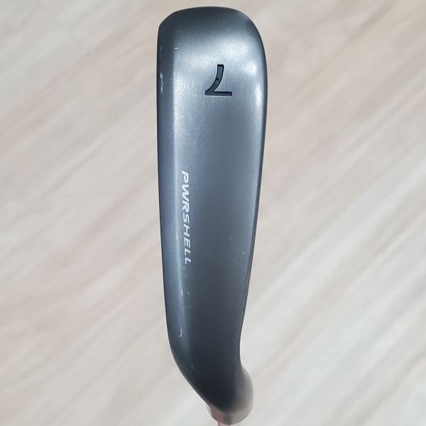 二手超美品cobra(24) DARK ꜱᴘᴇᴇᴅ 27° 7號鐵桿 搭配ELEVATE ᴍᴘʜ ₉₅ 101 S桿身 