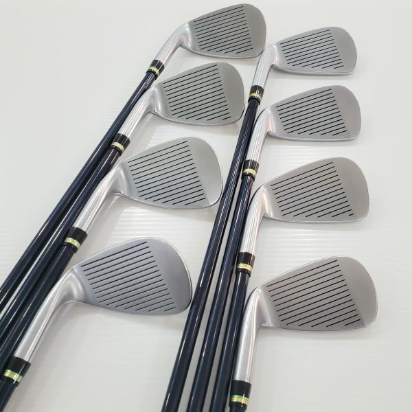 二手美品HONMA BERES MG803 5-S(共8支)鐵桿組 搭配ARMRQ ᴜᴅ𝟧𝟦 ** 54 R桿身 