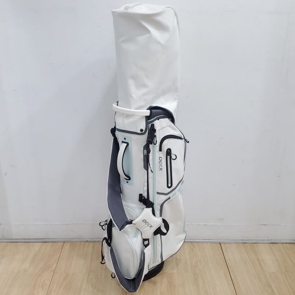二手超美品 女生 女用XXIO 12 ʙʟᴜᴇ 12.5°/20°/25° 開球木桿/5號球道木桿/5號小雞腿/6-S(共7支)鐵桿組 ᴅꜱᴛ MP1200L 34/34/34/35 L+BLADE 34"推桿 搭配二手超美品XXIO 女用腳架式球袋 
