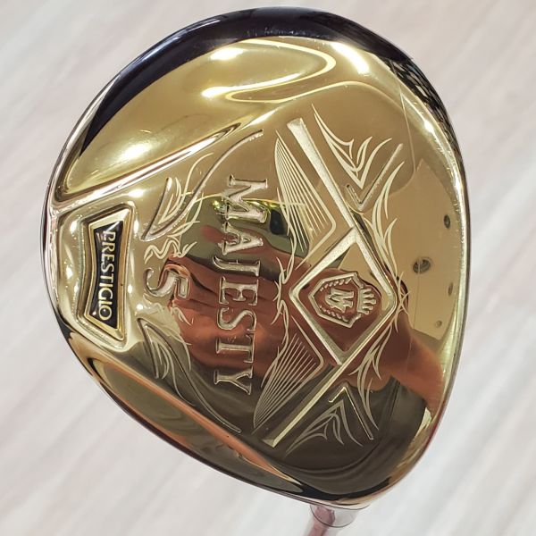 二手超美品MAJESTY PRESTIGIO x 19° 5號球道木桿 搭配LV-730 40 SR桿身 