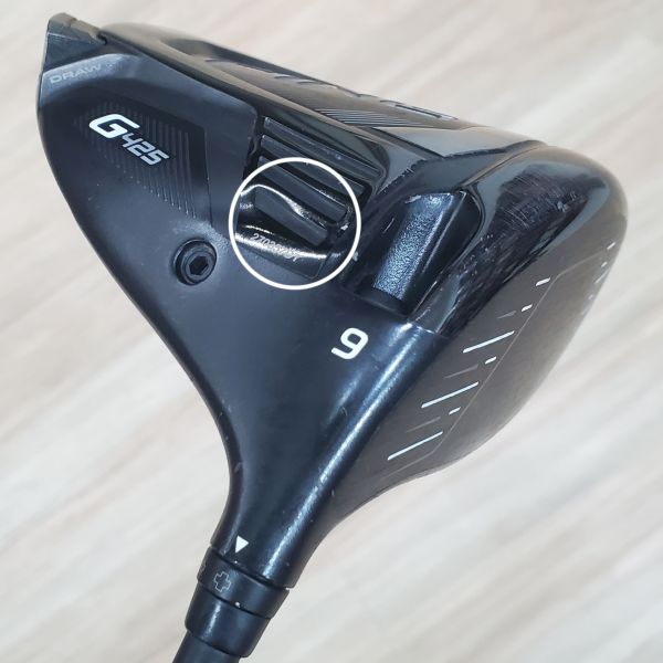 二手品PING G425 ᴍᴀx 9°開球木桿 搭配ALTA J CB 50 SR桿身 