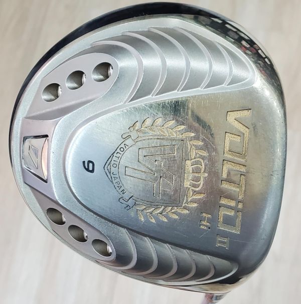 二手美品VOLTiO ɪɪ Hi 9°開球木桿 搭配AiR Speeder 33 U桿身 