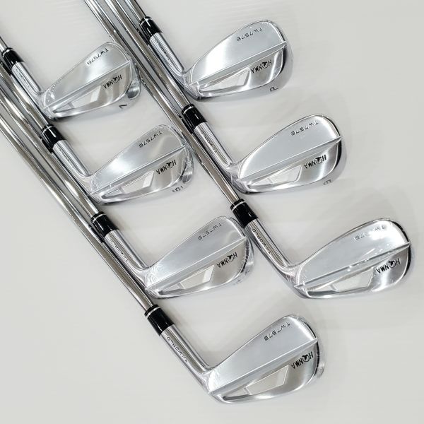 全新品HONMA TW757B 4-P(共7支)鐵桿組 搭配原廠Dynamic Gold HT S200 129 S桿身 