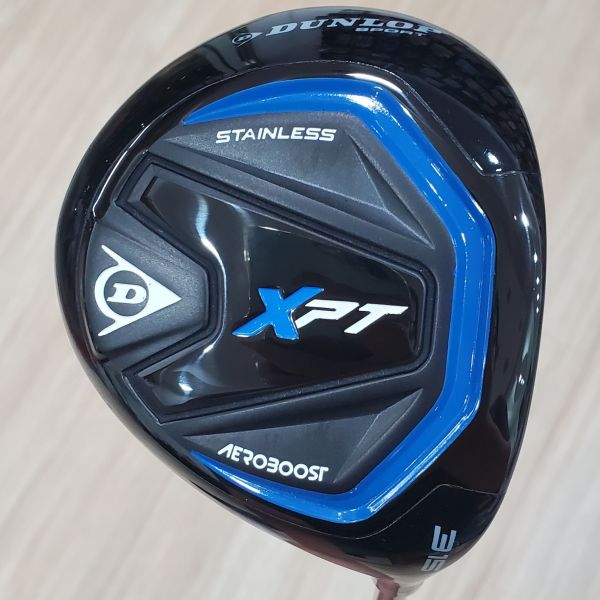 二手近新品DUNLOP XPT ᴀᴇʀᴏʙᴏᴏꜱᴛ ʙʟᴀᴄᴋ 15° 3號球道木桿 搭配原廠 R(美)桿身 