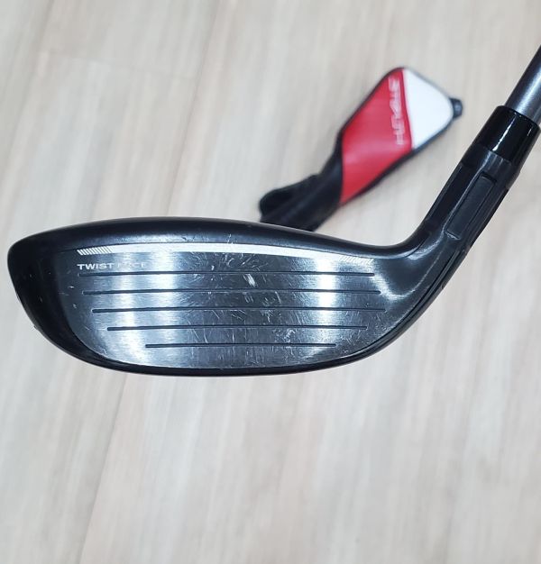 二手美品TaylorMade STEALTH 2 ʀᴇꜱᴄᴜᴇ 22° 4號小雞腿 搭配特注AiR SPEEDER ᴠᴛᴄ 44 X-PLUS≒S桿身 