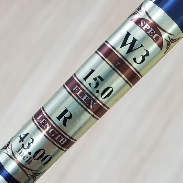 二手超美品MAJESTY Royal ʙʟᴀᴄᴋ 15° 3號球道木桿 搭配LV-510 43 R桿身 