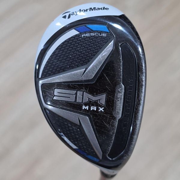 二手美品TaylorMade SIM ᴍᴀx ʀᴇꜱᴄᴜᴇ(容錯、易打最高版本) 19° 3號小雞腿 搭配TENSEI ʙʟᴜᴇ ᴛᴍ 𝟨𝟢 62 S桿身 