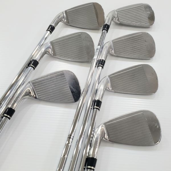 二手美品Wilson Staff DS◂100 5-S(共7支)鐵桿組 搭配SL85 85 R桿身 