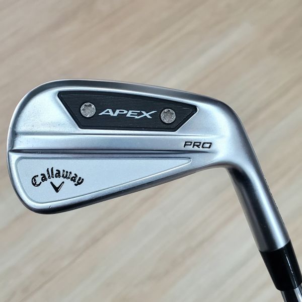 二手超美品Callaway(24) APEX ᴘʀᴏ ꜰᴏʀɢᴇᴅ'𝟤𝟦 33° 7號鐵桿 搭配N.S.Pro MODUS³ TOUR105 106.5 S桿身 
