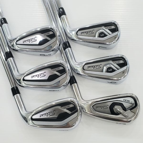 二手品Titleist T300/ᴍ 5-P𝟦𝟥°(共6支)鐵桿組 搭配KBS ᴛᴏᴜʀ 𝟫𝟢 102 S桿身 