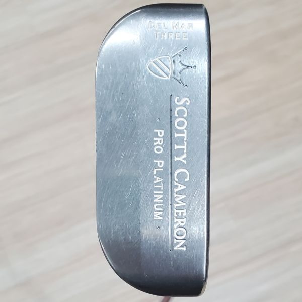 二手美品SCOTTY CAMERON PRO PLATINUM Dᴇʟ Mᴀʀ Tʜʀᴇᴇ 35"推桿 