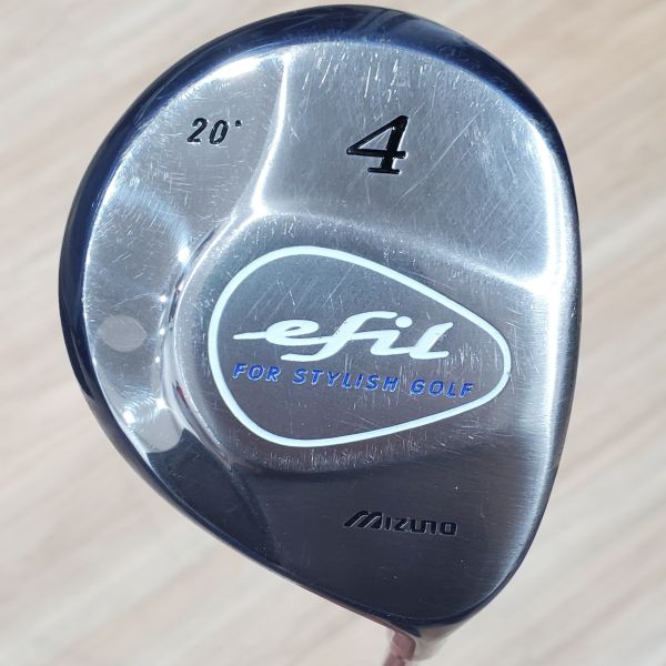 二手美品 女生 女用Mizuno efil ʙʟᴜᴇ 20° 4號球道木桿 搭配原廠 L桿身 