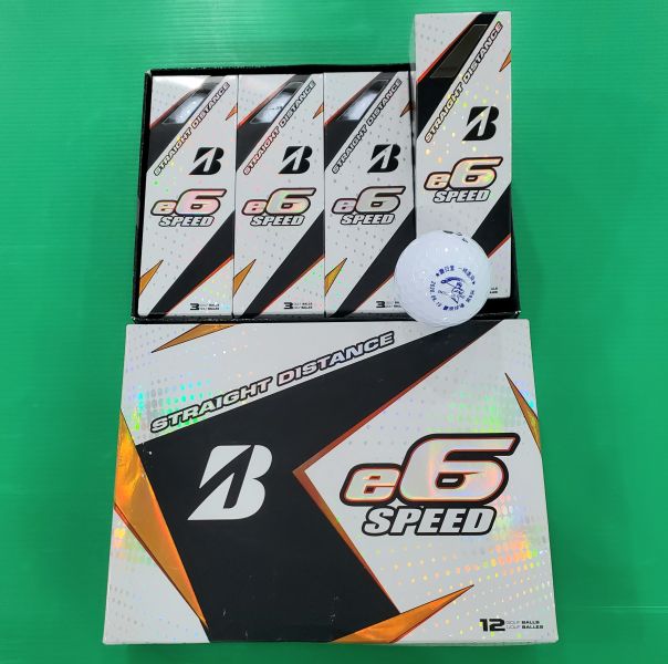 全新品BRIDGESTONE e6 ꜱᴘᴇᴇᴅ高爾夫球 一盒共12顆 