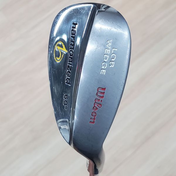 二手美品Wilson harmonized BeCu ʟᴏʙ ᴡᴇᴅɢᴇ 60°挖起桿 搭配原廠 S桿身 