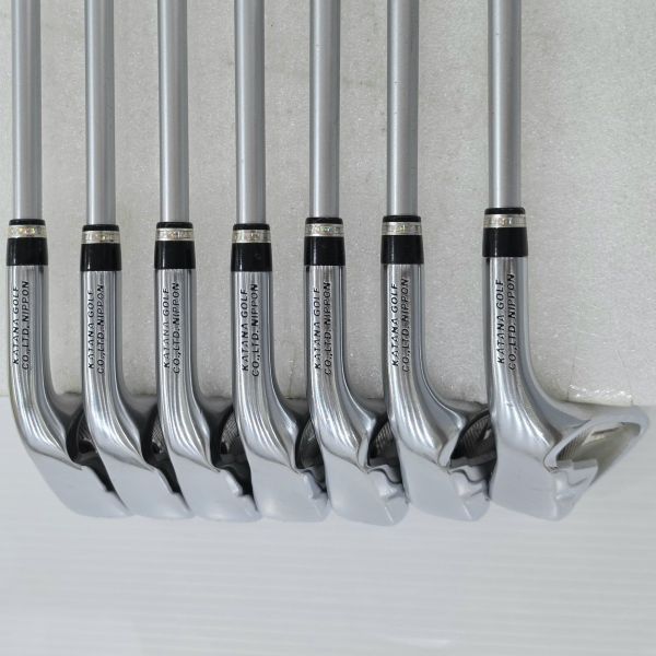 二手美品VOLTiO NINJA MODEL V 6-S(共7支)鐵桿組 搭配高階碳鋼MCI 𝟦𝟢-ʀ 50 R桿身 