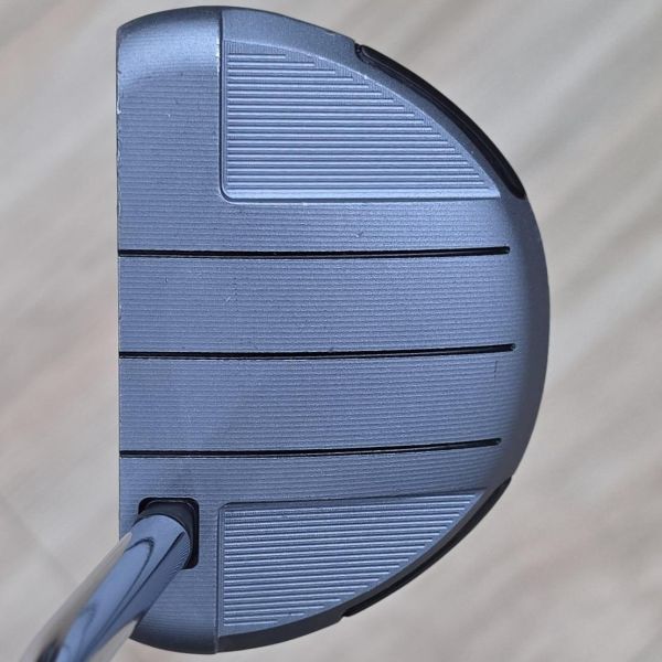 二手美品TaylorMade Spider GT ʀᴏʟʟʙᴀᴄᴋ ꜱɪɴɢʟᴇ ʙᴇɴᴅ(單彎版) ꜱɪʟᴠᴇʀ 34"推桿 