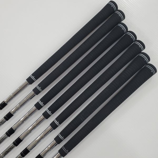 二手近新品PRGR 05/00 ꜰᴏʀɢᴇᴅ 6-56/𝟣𝟢°(共7支)鐵桿組 搭配N.S.Pro ꜱᴏꜰᴛ ꜱᴛᴇᴇʟ 𝟢𝟩𝟧 ᴍ𝟥𝟩/SSIII 76/96 R/W桿身