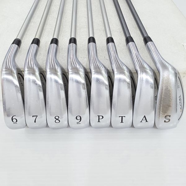 二手美品EPON AF-706 6-S(共8支)鐵桿組 搭配高階碳鋼MCI 𝟩𝟢-ʀ/ꜱᴏʟɪᴅ 73/87 R/S桿身 