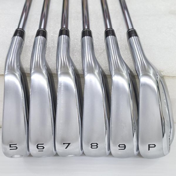 二手超美品HONMA ᴛ//ᴡᴏʀʟᴅ TW757P 5-P(共6支)鐵桿組 搭配N.S.Pro 950 neo 98 S桿身 