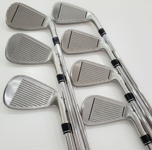 二手美品 左手 左用TaylorMade M3 4-P(共7支)鐵桿組 搭配N.S.Pro 930 R桿身 