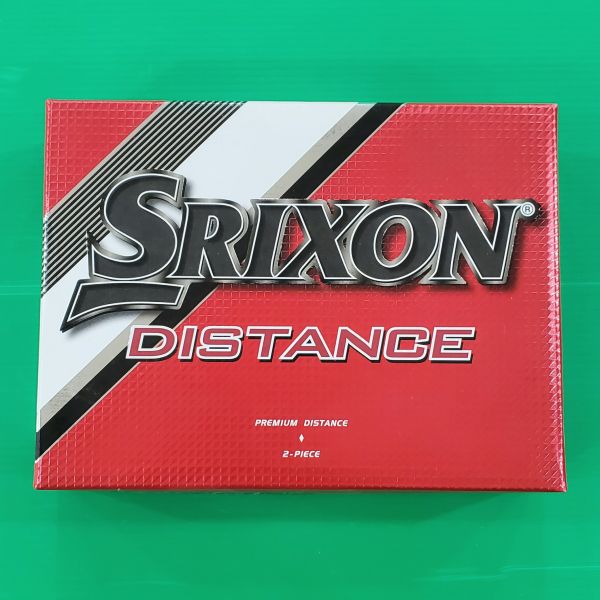 全新品SRIXON DISTANCE ᴘʀᴇɴɪᴜᴍ ᴅɪꜱᴛᴀɴᴄᴇ高爾夫球 一盒共12顆 