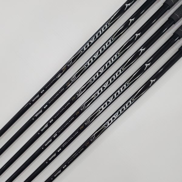 二手美品Mizuno JPX AD 5-P(共6支)鐵桿組 搭配QUAD 58 R桿身 