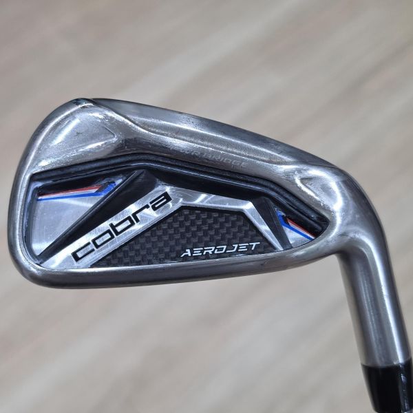 二手美品cobra AEROJET 26.5° 7號鐵桿 搭配ᴇʟᴇᴠᴀᴛᴇ MPH 𝟫𝟧 101 S桿身 