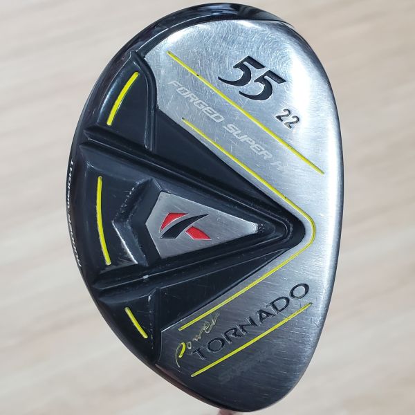 二手美品kasco Power TORNADO 55 22° 5號小雞腿 搭配Sʜᴀʀᴘꜱʜᴏᴏᴛᴇʀ 53 R桿身 