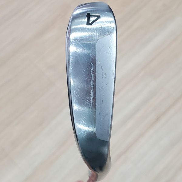 二手超美品cobra KING TEC ONE ʟᴇɴɢᴛʜ(等長版) ꜰᴏʀɢᴇᴅ 22° 4號混血鐵桿 搭配N.S.Pro 850 neo 84.5 R桿身 