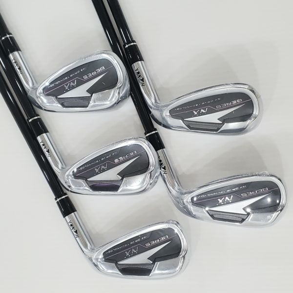 全新品 女生 女用HONMA BERES NX 7-S(共5支)鐵桿組 搭配VIZARD ꜰᴏʀ NX 37 42 L桿身 