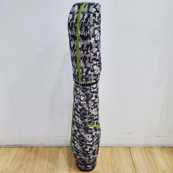 二手品 女生 女用icic les Liona 14°開球木桿/20° 4號球道木桿/28° 5號小雞腿/7,9,S(共3支)鐵桿組 搭配原廠碳纖維HIGH MODULUS L桿身+33" 推桿+球袋 大全配 搭配二手球袋 