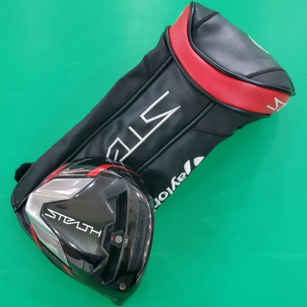 二手美品TaylorMade STEALTH+(PLUS) 10.5°開球木桿(單)球頭 