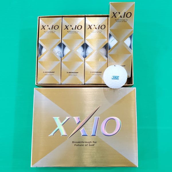 全新品XXIO x ᴅᴜɴʟᴏᴘ高爾夫球 一盒共12顆 