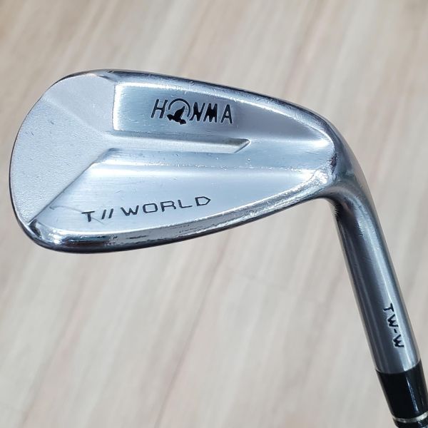 二手美品HONMA ᴛ//ᴡᴏʀʟᴅ TW-W4 52/9°挖起桿 搭配Dynamic Gold ꜱ𝟤𝟢𝟢 122 S桿身 