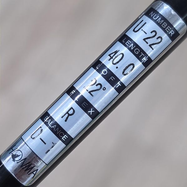 二手美品HONMA BERES NX 22° 4號小雞腿 搭配VIZARD ꜰᴏʀ NX 𝟦𝟧 49 R桿身 