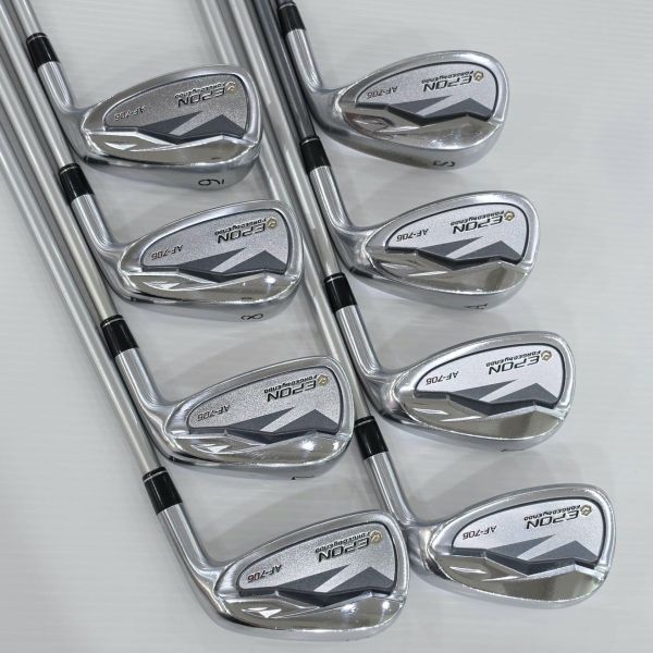 二手美品EPON AF-706 6-S(共8支)鐵桿組 搭配高階碳鋼MCI 𝟩𝟢-ʀ/ꜱᴏʟɪᴅ 73/87 R/S桿身 