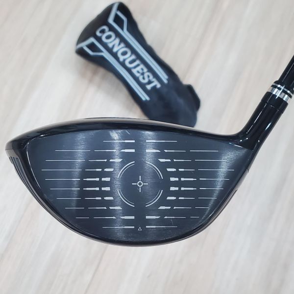 二手美品MAJESTY CONQUEST ʙʟᴀᴄᴋ(霧黑版) 10.5°開球木桿 搭配SPEEDER NX ʜᴠ-𝟥𝟦𝟢 ᴛᴏᴜʀ 56 S桿身 