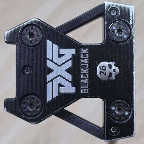 二手品PXG BATTLE READY BLACK JACK ᴘʟᴜᴍʙᴇʀ'ꜱ ɴᴇᴄᴋ 34.5"推桿 