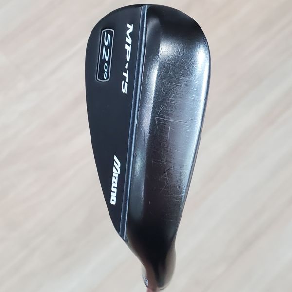 二手美品Mizuno MP◂T5 ʙʟᴀᴄᴋ(黑化版) 52/09°挖起桿 搭配N.S.Pro 950 ᴡᴇᴅɢᴇ 98 W桿身 