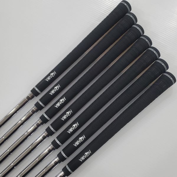 二手近新品HONMA ᴛ//ᴡᴏʀʟᴅ TW757B 4-P(共7支)鐵桿組 搭配Dynamic Gold ꜱ𝟤𝟢𝟢 129 S桿身 