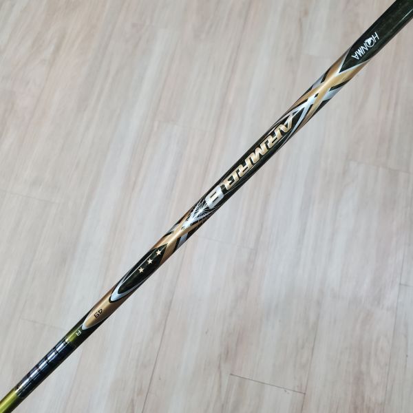 二手美品 左手 左用HONMA BERES S-03(3顆*) 15° 3號球道木桿 搭配ARMRQ8 49 R桿身 