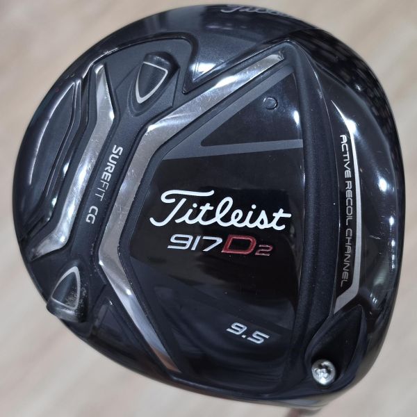 二手超美品Titleist 917D₂ 9.5°開球木桿 搭配特注Speeder 569 ᴇᴠᴏʟᴜᴛɪᴏɴ III 59 S桿身 