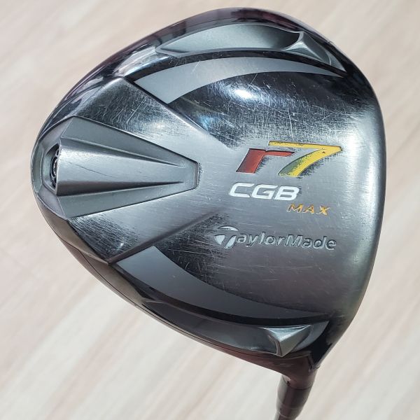 二手美品TaylorMade r7 CGB(霧黑版) ᴍᴀx 9.5°開球木桿 搭配原廠RE＊AX 45 ꜱᴜᴘᴇʀᴍᴀx 49 S(美規)桿身 