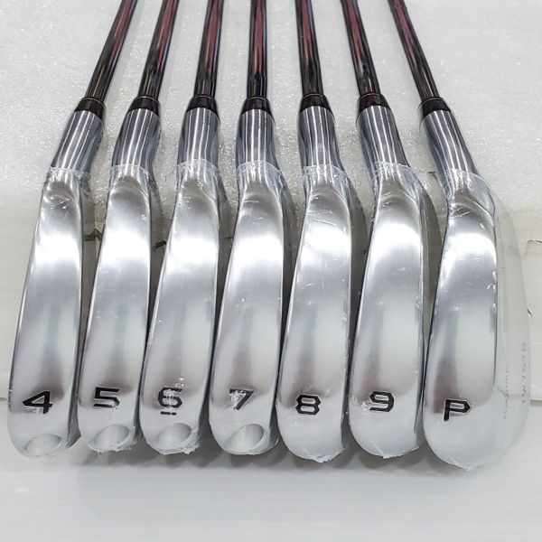 全新品HONMA TW757B 4-P(共7支)鐵桿組 搭配原廠Dynamic Gold HT S200 129 S桿身 