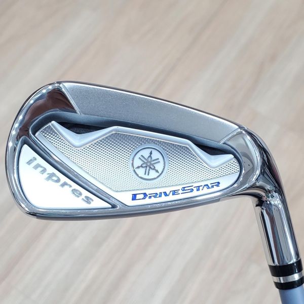 二手近新品 女生 女用YAMAHA inpres DRIVESTAR 29° 7號鐵桿 搭配VANQUISH LM423i 45 L桿身 