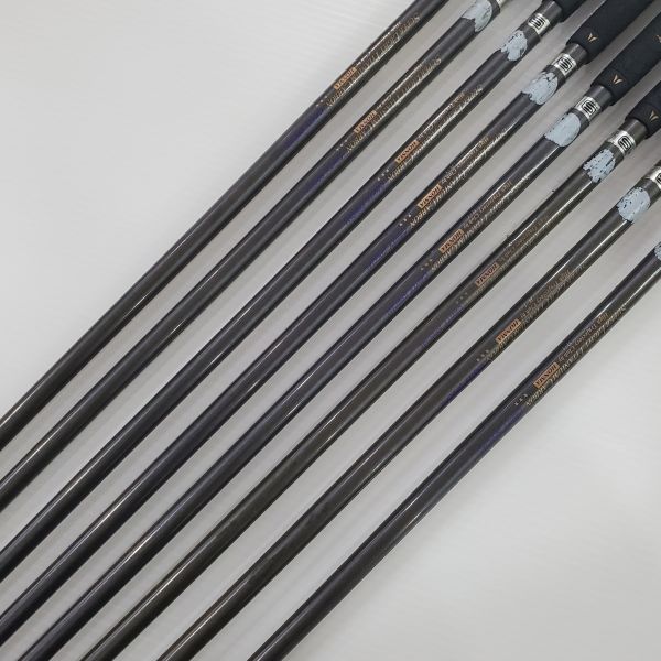 二手品HONMA LB280 5-S(共8支)鐵桿組 搭配原廠(3顆*) R-1桿身 