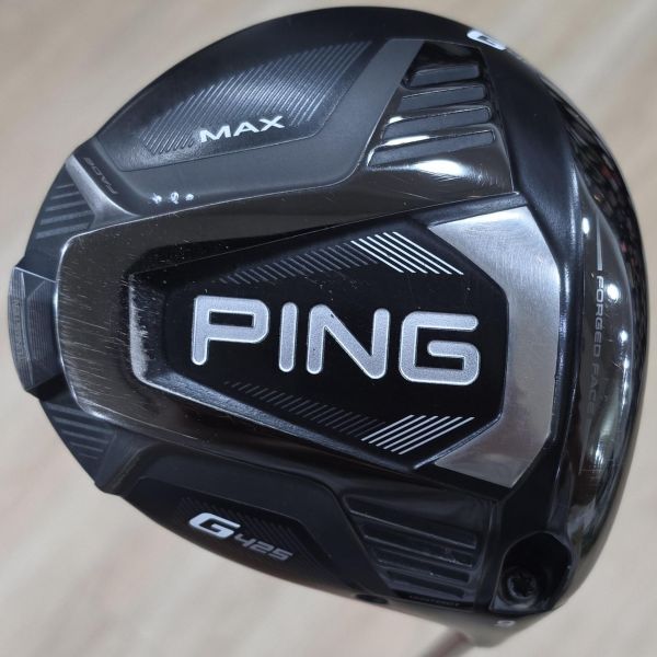 二手超美品PING G425 ᴍᴀx(易打、容錯度版) 9°開球木桿 搭配特注、高階MATRIX MFS M5 ʙʟᴀᴄᴋ ᴛɪᴇ 𝟨𝟢 68 X桿身 